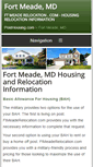 Mobile Screenshot of ftmeaderelocation.com