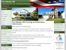 Tablet Screenshot of ftmeaderelocation.com